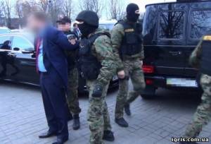 Обнародовано видео ареста криминального авторитета в Борисполе (видео)