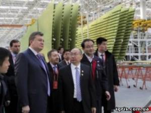 Янукович продал Китаю 5% всей территории Украины