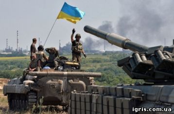 У Шахтарську розстріляли колону сил АТО